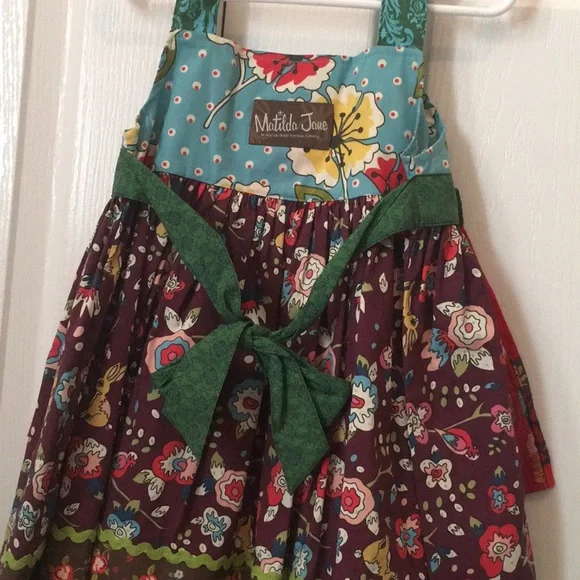 Matilda Jane knot apron dress nwot - Picture 5 of 7